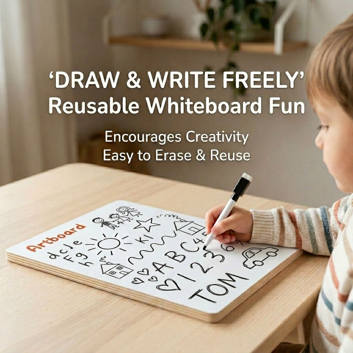 Super Doopers 2-in-1 Montessori Busy Board (Kids 3+)
